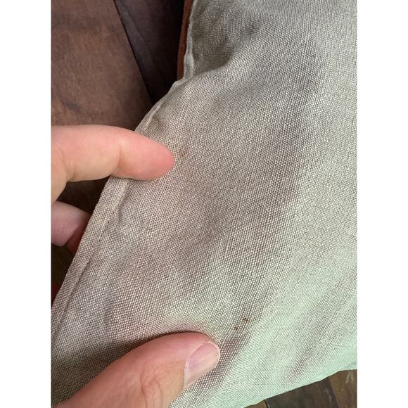 Embroidered Throw Pillow Floral Bouquet Motif 20 x 17" Home Décor Art & Crafts - Picture 7 of 13